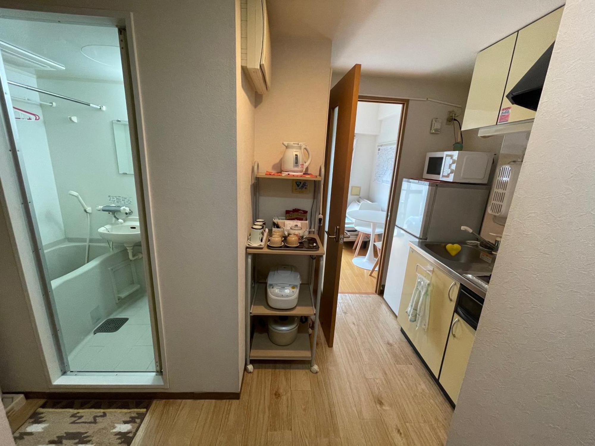 新宿庭院の屋-Shinjuku Garden Home -28 Square Meters King Size Bed Garden Room Τόκιο Εξωτερικό φωτογραφία